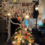 Romantic tree centerpiece.