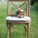 Bohemian inspired bridal nosegay, sitting pretty.