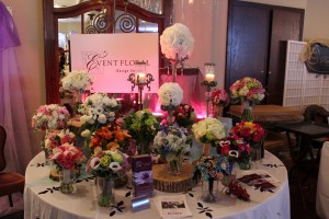 A wide array of bouquet colors and textures.