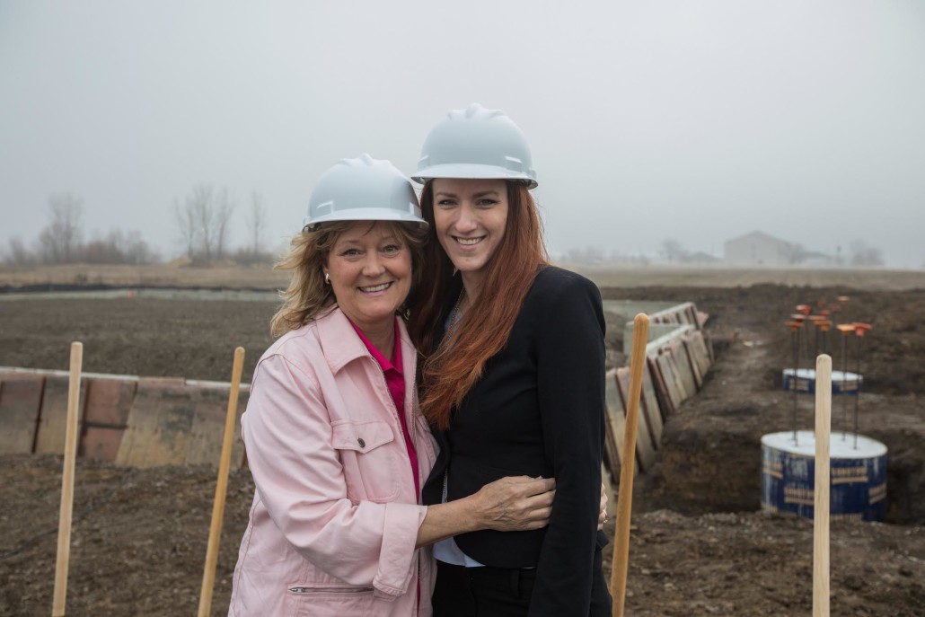 Founder Deb Quillen, with now owner Erin Stoffregen. Erin assumed ownership in 2014.