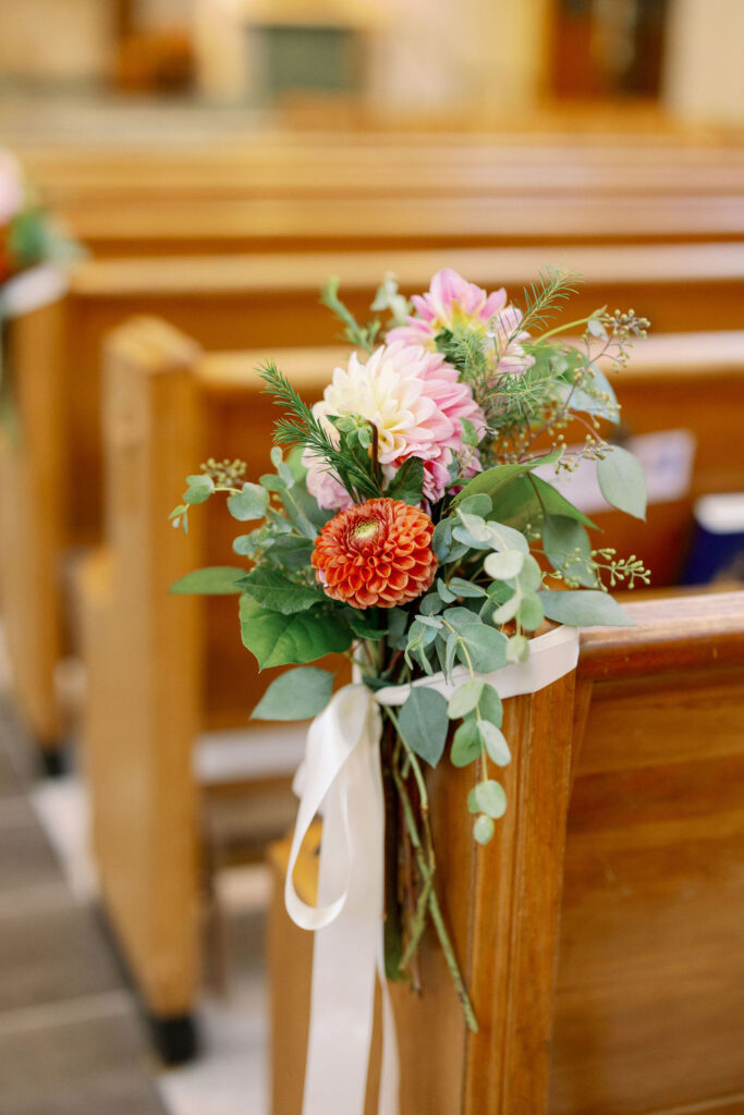 church wedding flowers